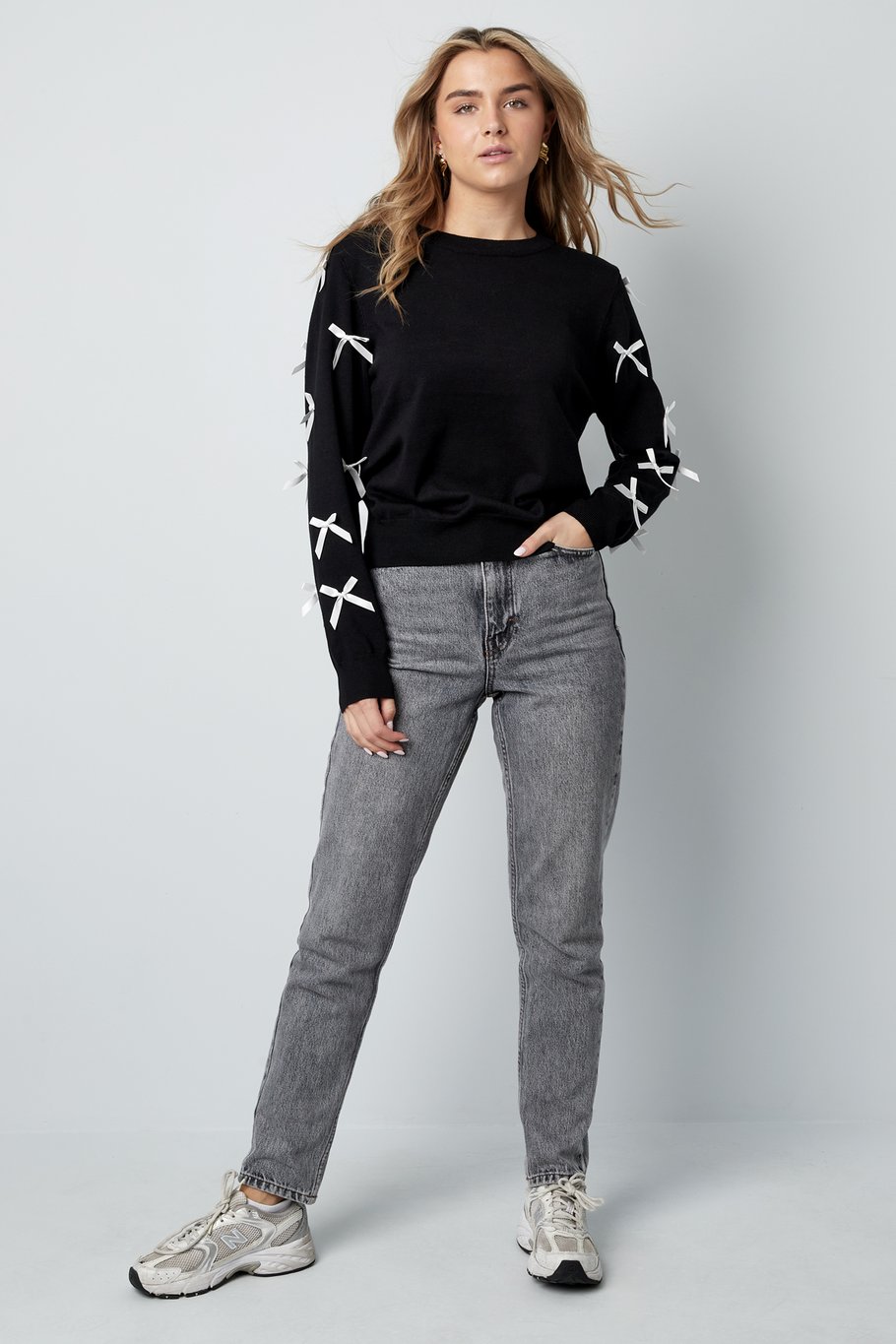 Bow Whisper Pullover - Fuchsie Bild8